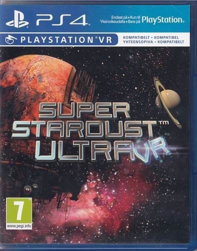 Super Stardust Ultra -VR  - PS4 PS-VR (A Grade) (Genbrug)